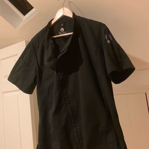 Chef coat, summer sleeve, UNISEX SIZE M.